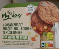 Burger aux légumes