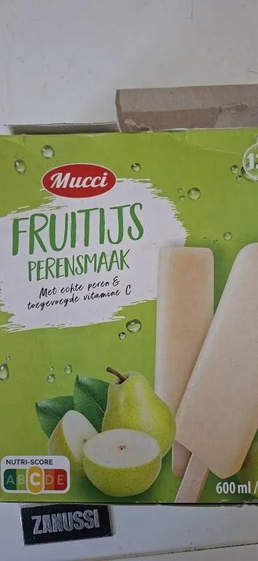 Fruitig perensmaak