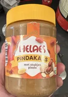 Pindakaas met stukjes pinda