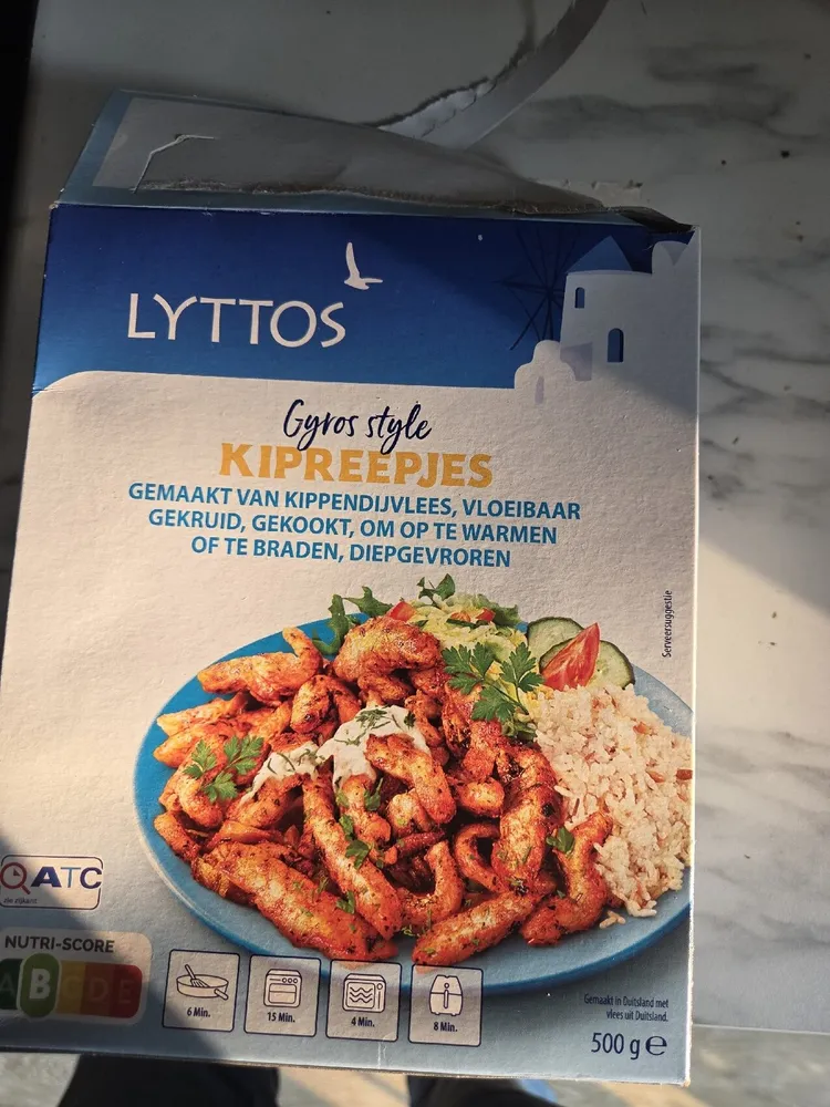 Kipreepjes Gyros Style