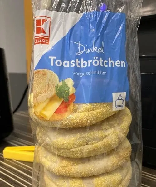 Dinkel Toastbrötchen