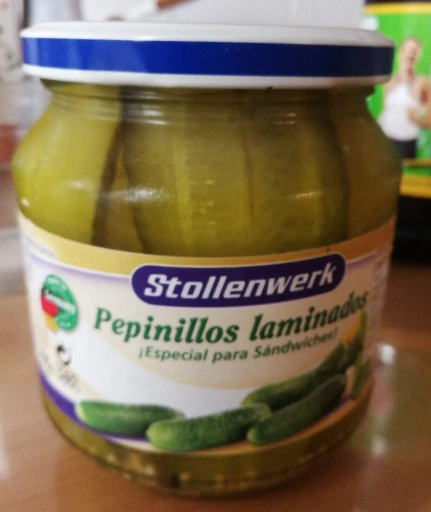 Pepinillos laminados