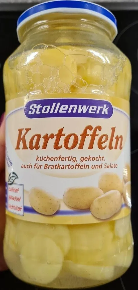 Kartoffeln in Scheiben