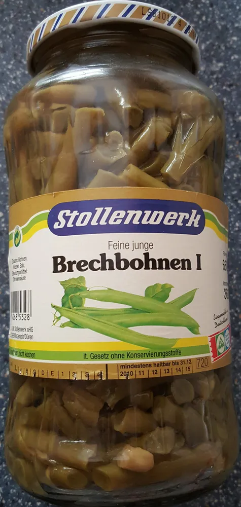 Feine junge Brechbohnen I