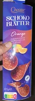 Schokoblätter - Orange