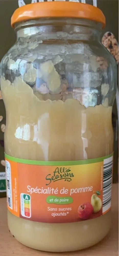 Spécialité de pomme et de poire