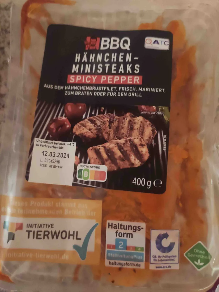 Hähnchen Ministeaks