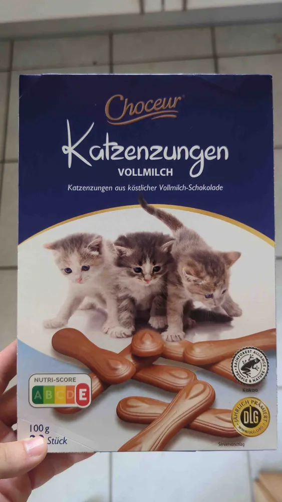 Katzenzungen - Vollmilch