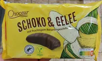 Schoko & Gelee mit Bananengeschmack