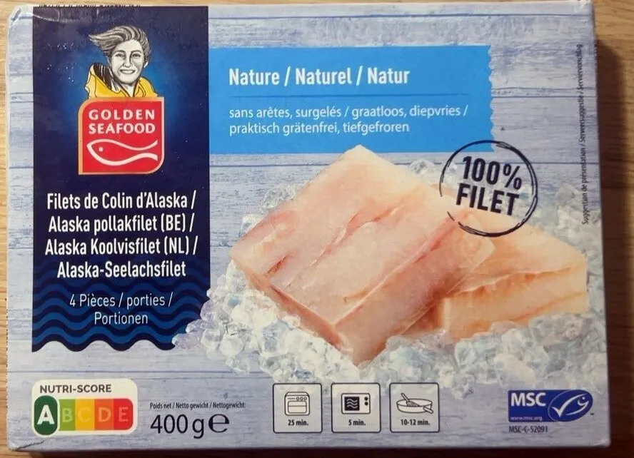 Filets de colin nature