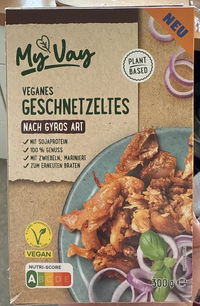 Veganes Geschnetzeltes