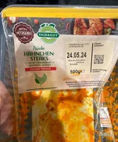 Frische Hähnchen Steaks