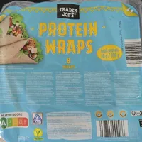 TRADER JOE'S - PROTEIN WRAPS 8 WRAPS O open here V