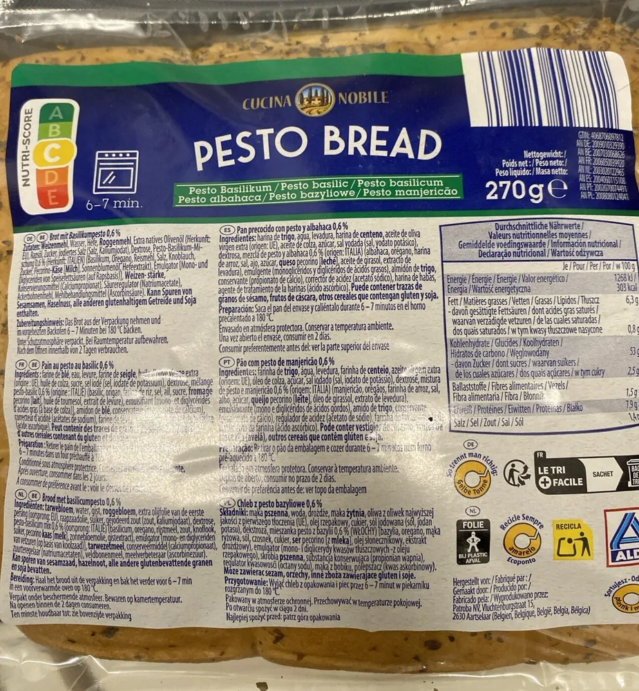PESTO BREAD