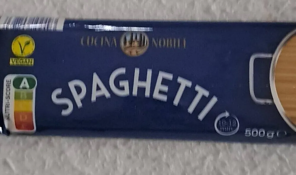 NUTRI-SCORE A300 CUCINA SPAGHETTION