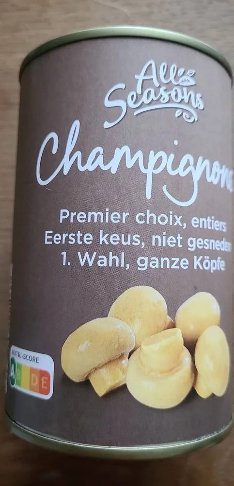 Champignons Entiers