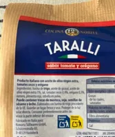 Taralli sabor tomate y orégano ALDI
