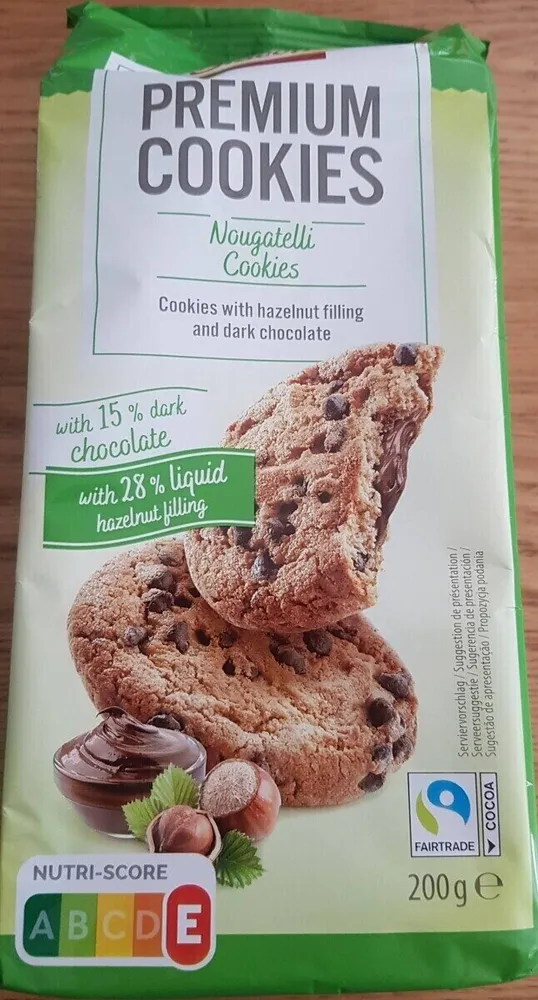coffe PREMIUM COOKIES Nougatelli Cookies Cookies w