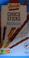 CHOCO STICKS Milk Chocolate