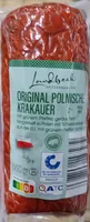 Polnische Krakauer mit grünem Pfeffer