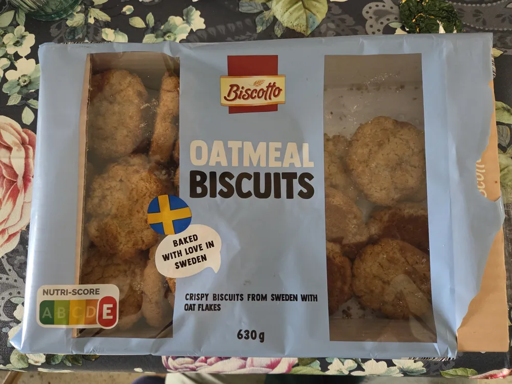 Oatmeal biscuits