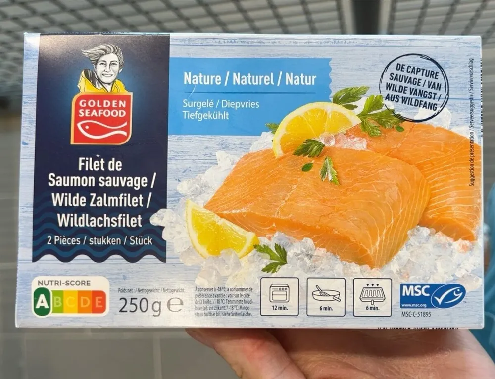 Wilde Zalmfilet / Filet de Saumon sauvage / Wildlachsfilet