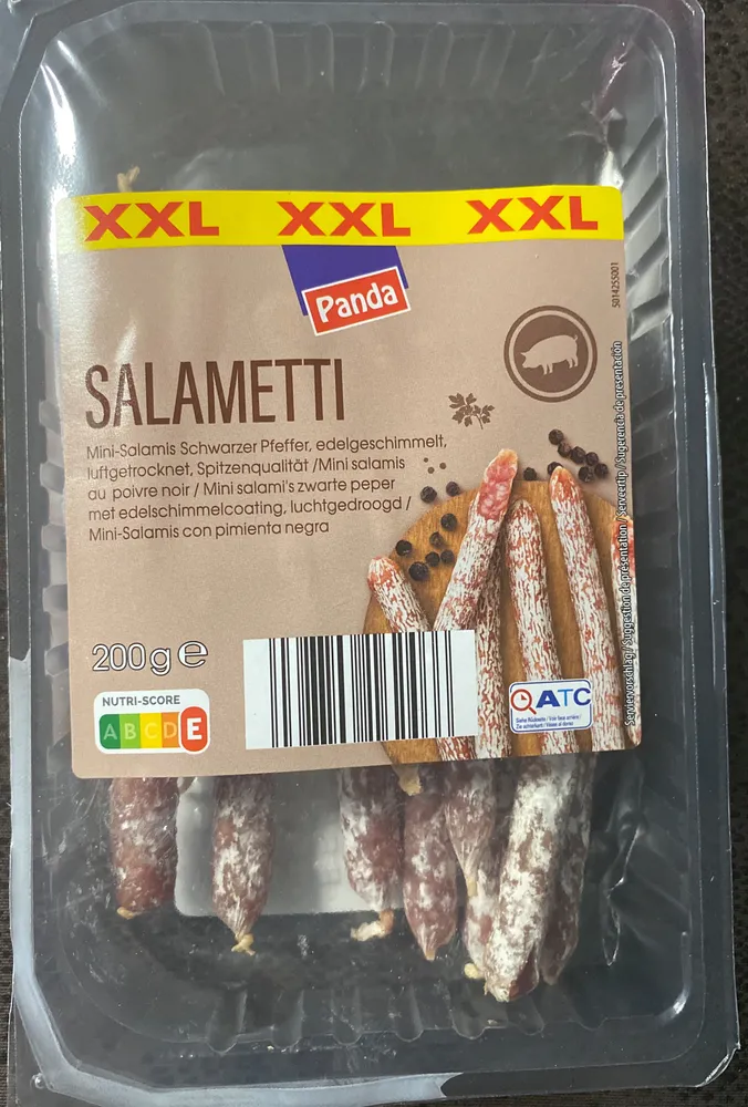 Salametti au poivre noir