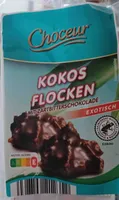 Kokosflocken mit Zartbitterschokolade