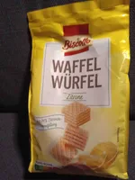 Waffel Würfel Zitrone