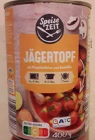 Jägertopf mit Fleischbällchen und Kartoffeln