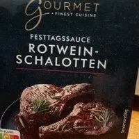 Festtagssauce - Rotwein-Schalotten