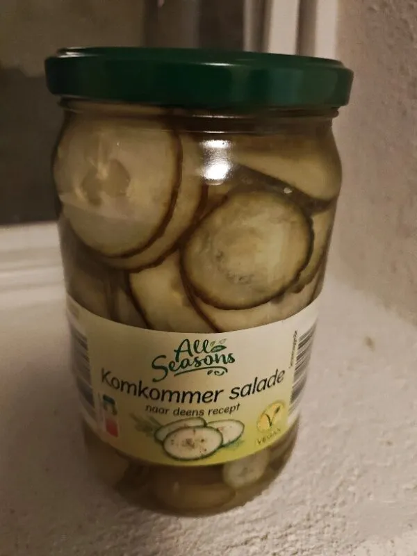 Komkommer salade