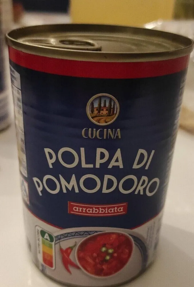 Gehackte Tomaten Polpa di Pomodoro Arrabiata