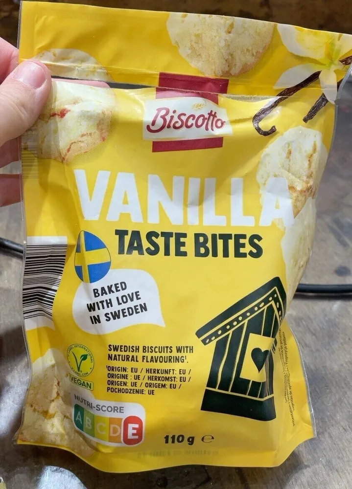 Vanilla taste bites