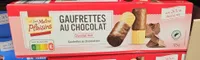 Gaufrettes au chocolat noir