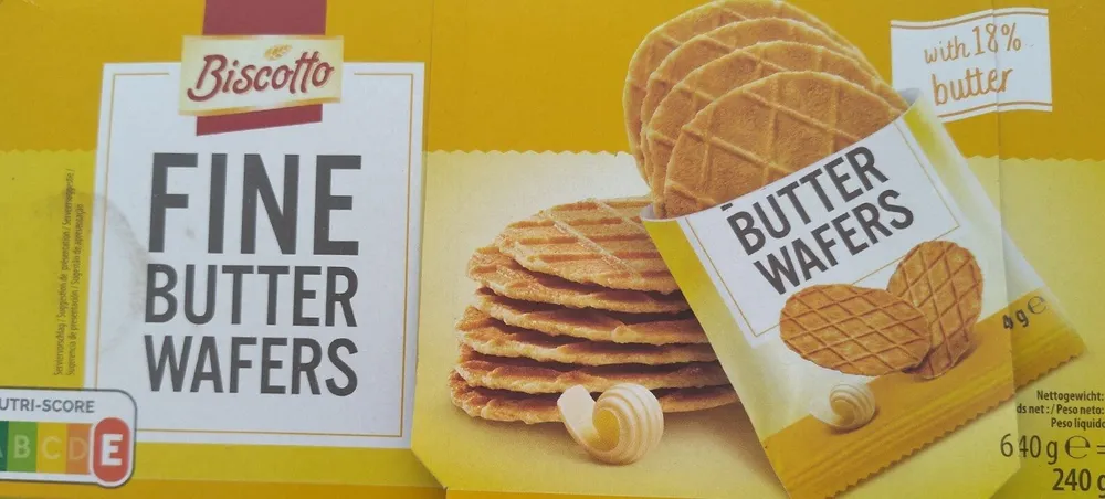 Fine Butter Wafers