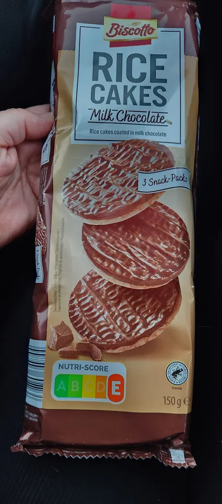 RICE CAKES Milk Chocolate