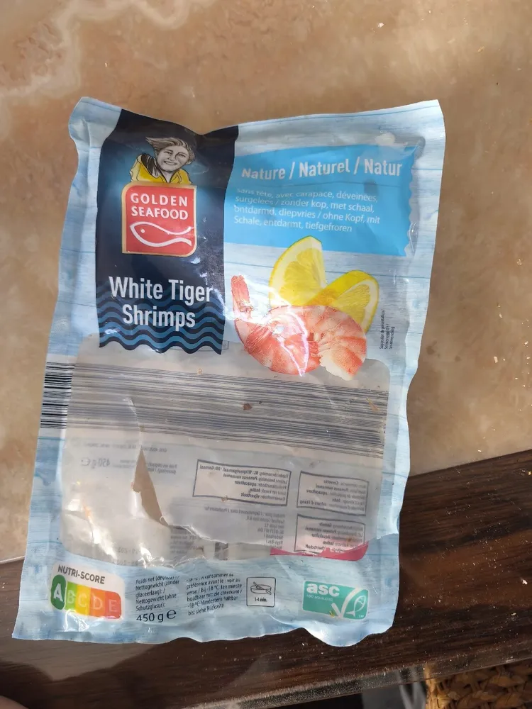White Tiger Shrimps