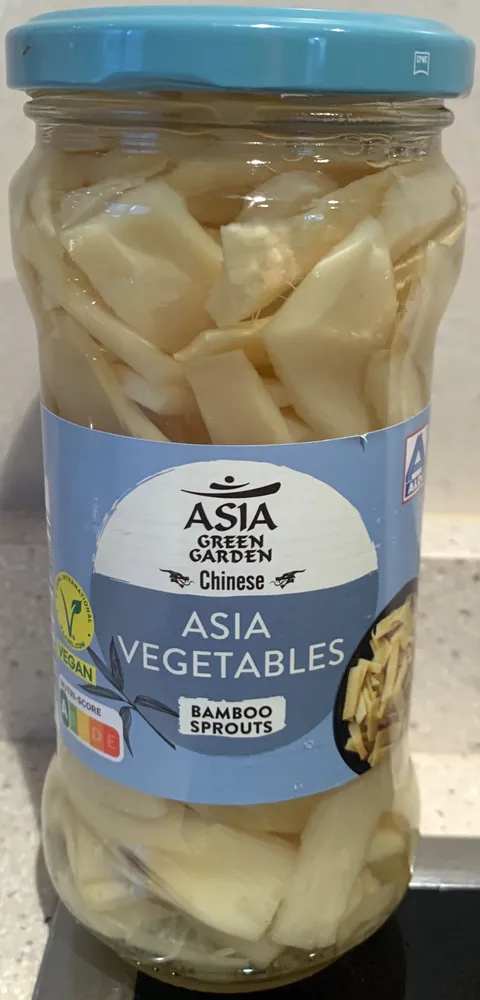 Asia vegetables bamboo sprouts