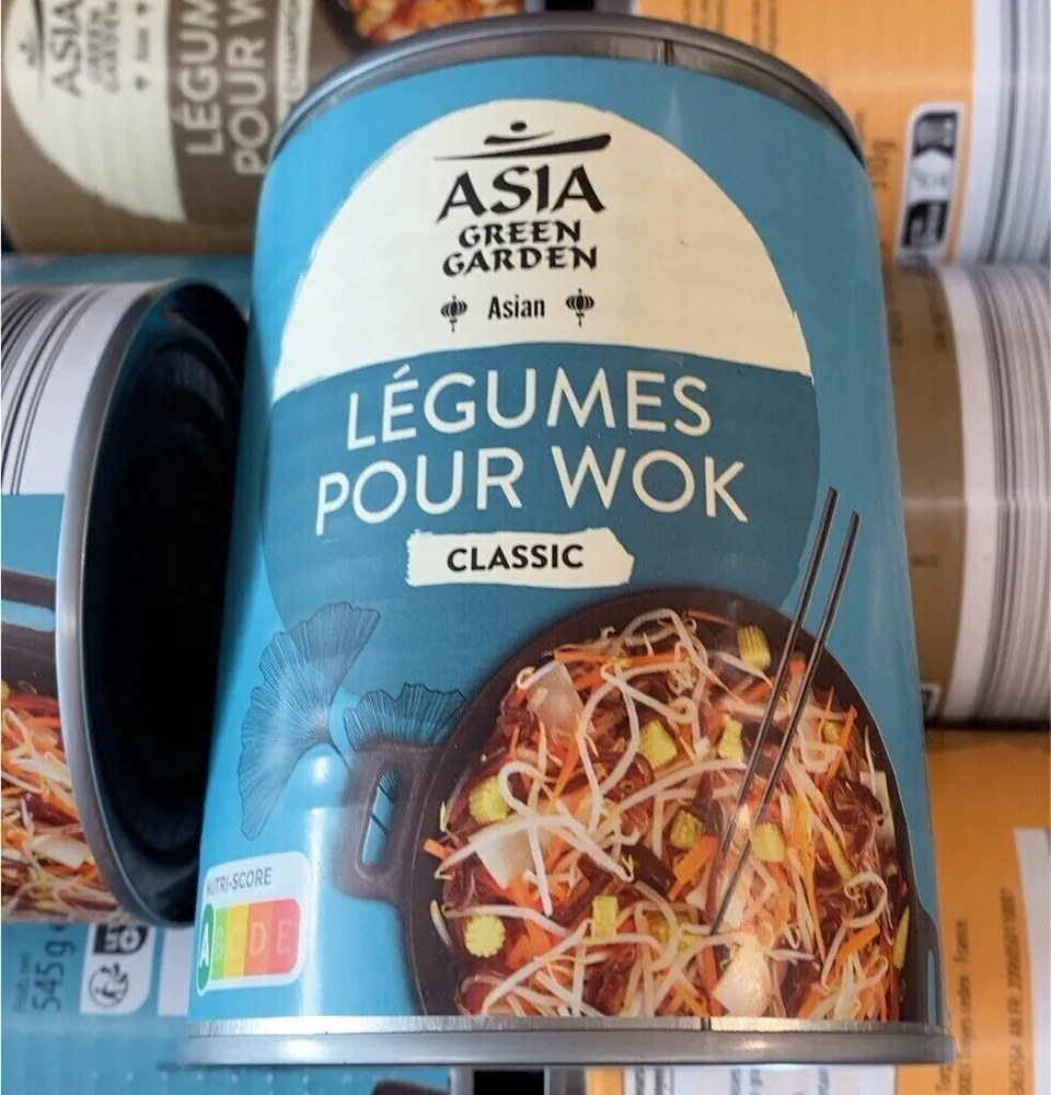 LÉGUMES POUR WOK CLASSIC
