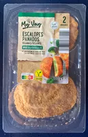 Escalopes panados veganas brocoli