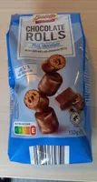 Chocolate rolls milk chocolate