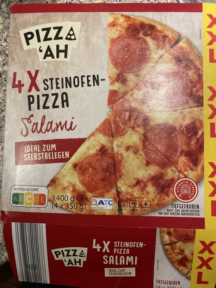 Steinofenpizza Salami