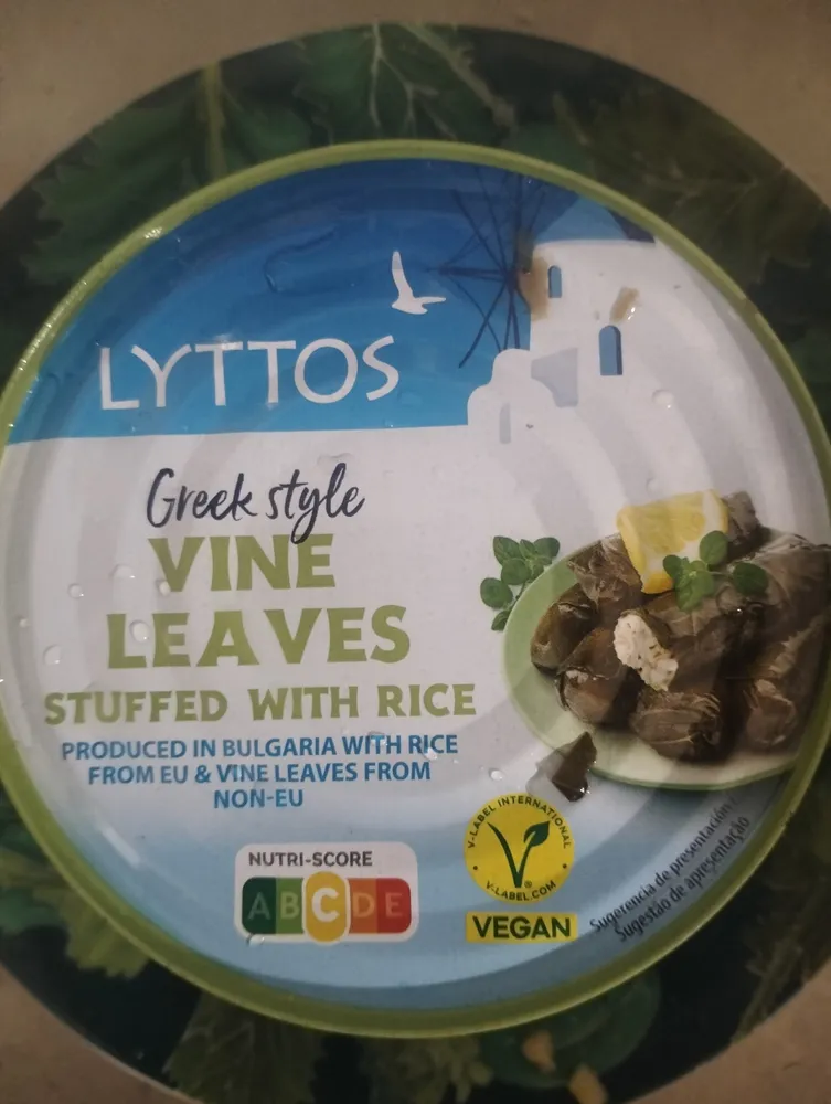 Greek style VINE LEAVES STUFFED WITH RICE