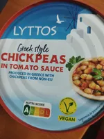 Greek style CHICKPEAS IN TOMATO SAUCE