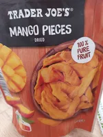 Mango pieces dried