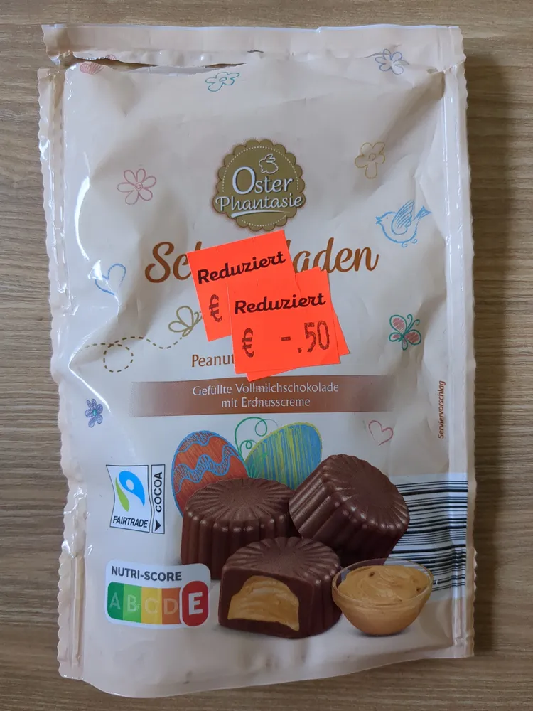 Schokoladen Cups – Peanut Butter Creamy