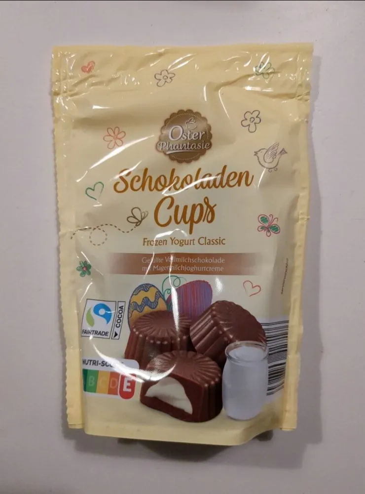 Schokoladen Cups – Frozen Yogurt Classic