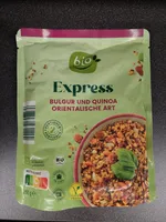 ALDI BIO REIS Express Bio Bulgur und Quinoa 250g 1.49€ 1kg 5.96€ 4068706431494