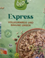 Bio-Express - Vollkornreis & Braune Linsen
